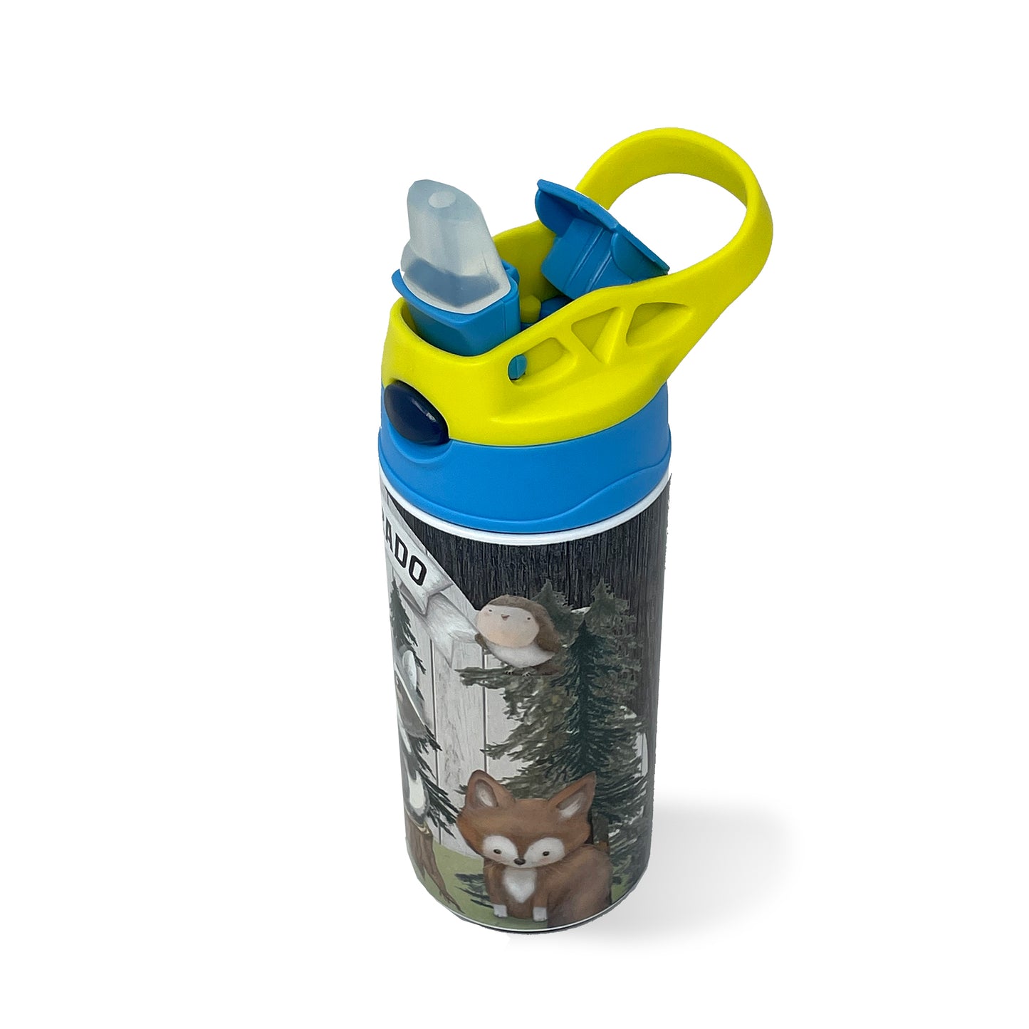 Cute Colorado Labeled Woodland Animals Kids/Youth 12 oz Tumbler