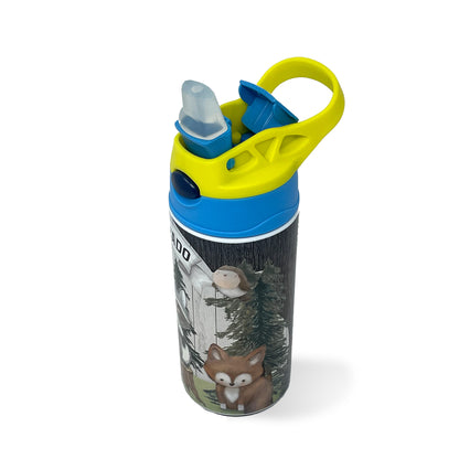 Cute Colorado Labeled Woodland Animals Kids/Youth 12 oz Tumbler