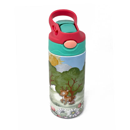 Cute Woodland Animals Kids/Youth 12 oz Tumbler